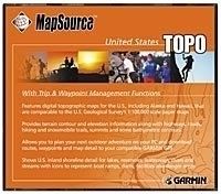 Garmin 010 11001 01 MapSource Topo States GPS Software