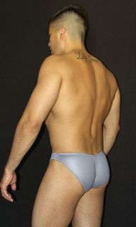  sexy glossy wetlook steel buns mens brief sexy erotic male underwear