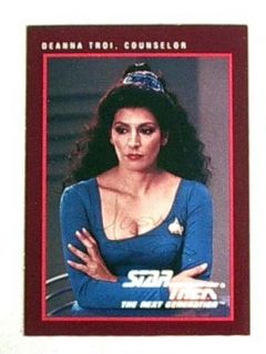 Marina Sirtis Troi Star Trek Autograph Trading Card