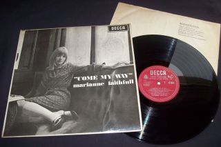 Marianne Faithfull Come My Way UK Decca 1965 1st Pressing LP