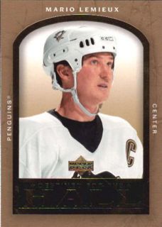 Mario Lemieux 05 06 Upper Deck Destined for The Hall Card DH6 DF418