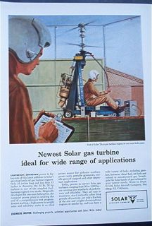  Aircraft CO helicopter AD Titan gas turbine B Maroone Corning Glass