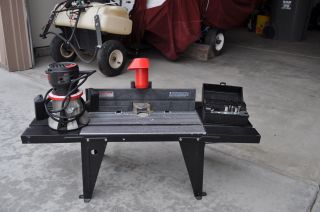 Router 1HP  Craftsman Model 315 174451 with Bench Table