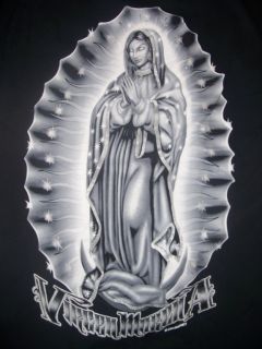 Virgen Maria Guadalupe Virgin Mary Religious T Shirt