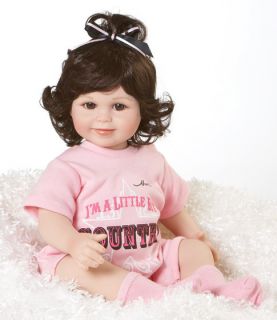 Marie Osmond BABY OLIVE MARIE Little Bit Country Vinyl Doll Marie as a