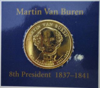 USA Presidential Dollar Martin Van Buren