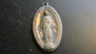 Mary Concieved Without Sin Pray for US Pendent 1830