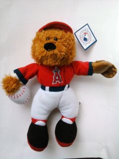 Anaheim Angels Baseball Mascot Bear Plush Official