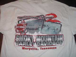  Motorcycles BurnOut Maryville Tennessee ss t shirt SLIM LARGE Lg