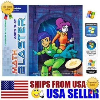 Math Blaster Ages 9 12 PC Kid Learning Games