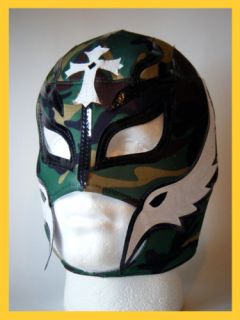 Mexican Wrestling Camouflage Military Style Mask New