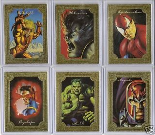 1996 Marvel Masterpieces Gallery Set