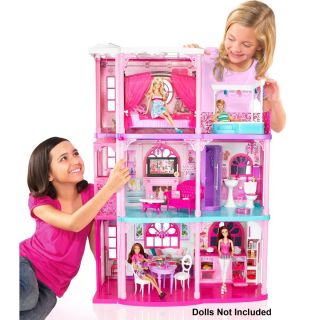 NEW Mattel Barbie Doll 3 Story HUGE Town House Townhouse Dream House