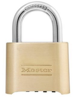 Master Lock Resetable Combination Lock 175