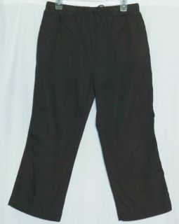 MOTHERHOOD MATERNITY Cropped Scrub Pants size SMALL Crop Lounge Pant