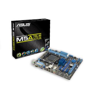 Core x4 CPU Asus 760G MATX Motherboard Bundle Combo Kit Set