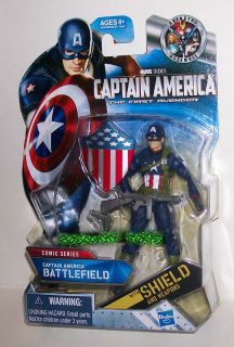 Marvel Studios Movie Captain America Battlefield Hasbro