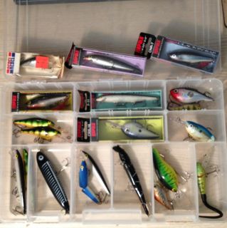  Packed With 20 Brand Name Crankbaits Heddon Rapala Xps Bagley Matzuo