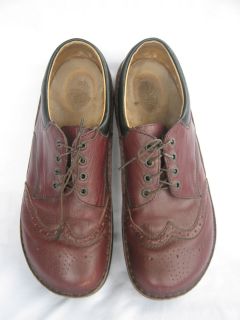 Birkenstock Cordovan Brown Leather Oxfords Shoes Mens size 46 US size