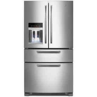 Maytag MFX2570AEM 25 0 CU ft French Door Refrigerator Monochromatic