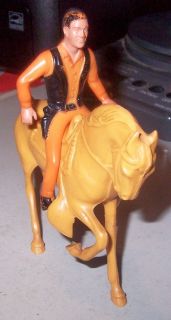1960s Matt Dillon Hartland Mini Statue and Unpainted Horse