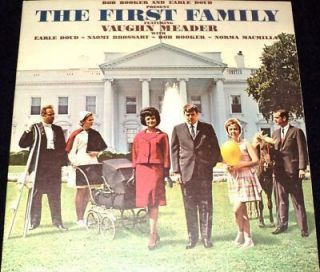 The First Family Featuring Vaughn Meader John F Kennedy RARE Comedy LP