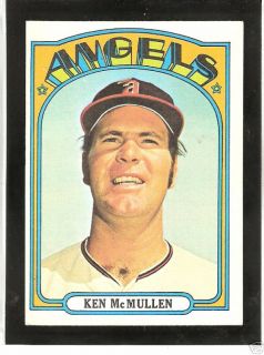 1972 Topps Baseball 765 Ken McMullen EX MT Angels
