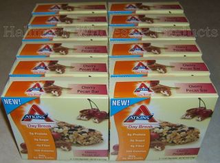 BARS DIET DAY BREAK CHERRY PECAN TREAT CANDY LOW CARB SNACK FOOD MEAL