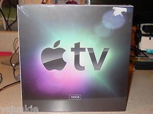 Apple TV MB189LL A with 160GB Hard Drive Apple Still Sealed in Shrink