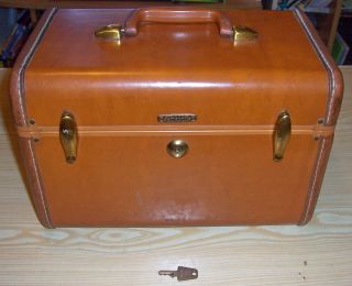 Vintage Samsonite Luggage Shwayder Bros Style No 4612 Train Cosmetic