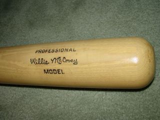 Mint 1967 Adirondack 34 Signature Baseball Bat Willie McCovey