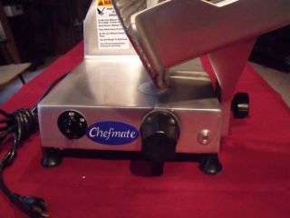 Chefmate Meat Slicer Silightly Used Model GC12 Professional