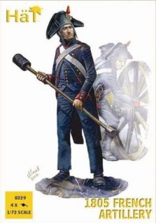 HAT8229 Napoleonic 1805 French Artillery 16 Figures