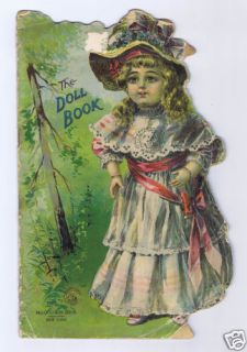 Doll Book McLoughlin Bros 1900 Die Cut Chromolithos