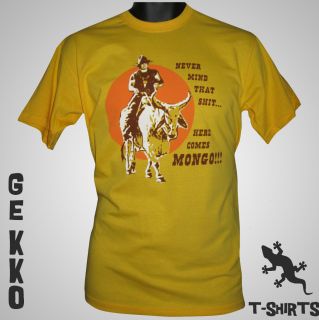 Blazing Saddles Mongo T Shirt DVD Film Mel Brooks Retro