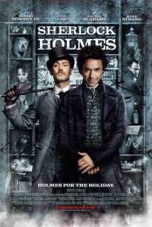 Holmes Movie Poster E 27x40 Robert Downey Jr Rachel McAdams