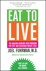 New Eat to Live by Joel Fuhrman Mehmet oz WT55019