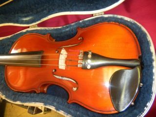 Meisel 3 4 Violin w Case Bow