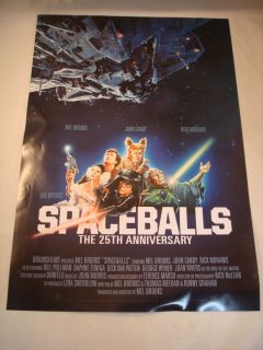 Mel Brooks Spaceballs 25th Poster Exclusive SDCC 2012 San Diego Comic