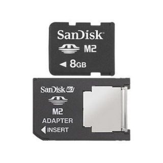  Original OEM SanDisk 8GB Memory Stick Micro M2 MS Card 8 GB G 8G 8GB