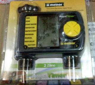 Melnor Two Zone Water Timer for Sprinklers MFG3100