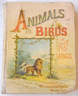 Animals and Birds or Feet and Wings McLoughlin 1890