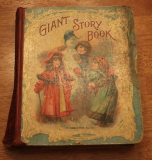 Vintage Giant Story Book McLoughlin Brothers New York