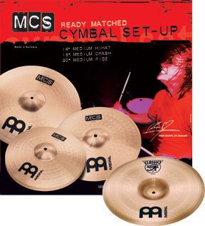 Meinl MCS C16CH MCS Cymbal Set w Free 16 China