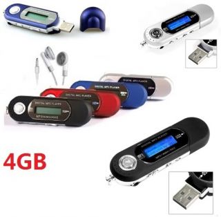 4GB  Music Player with LCD Screen USB Memory Stick