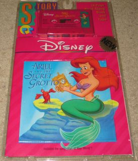 New Walt Disney Little Mermaid Book on Tape Read Along Cassette