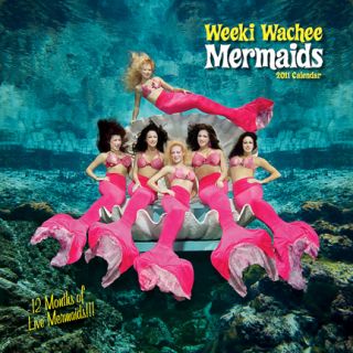 Weeki Wachee Mermaids 2011 Calendar