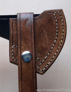 Hand Made Leather Sheath for Cold Steel Trailhawk Hawk Tomahawk Axe