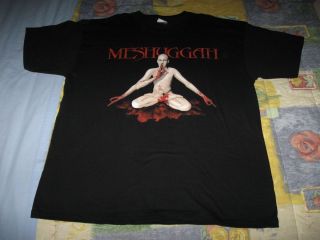 Meshuggah 2008 Australia New Zealand Tour XL T Shirt Bonus New Obzen