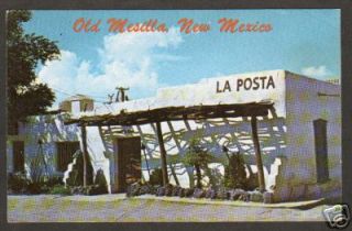 La Posta Restaurant Old Mesilla New Mexico